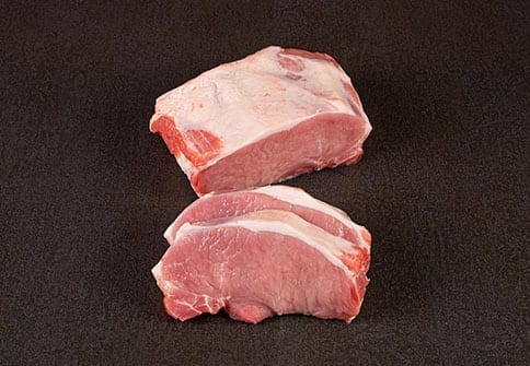 Karree-Steak-schwein
